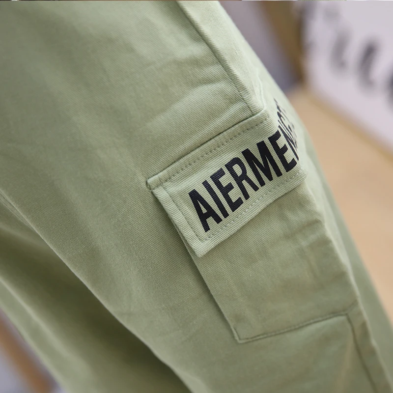 
2021 New Lovely Casual Baby Girls Toddler Adjustable Loose Overalls Green and Yellow Suspenders Trousers with Big Pockets Pants 