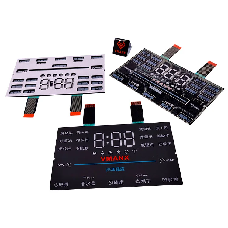 OEM Vmanx Custom Good Durability Intelligent Capacitive Touch Trigger Membrane Switch