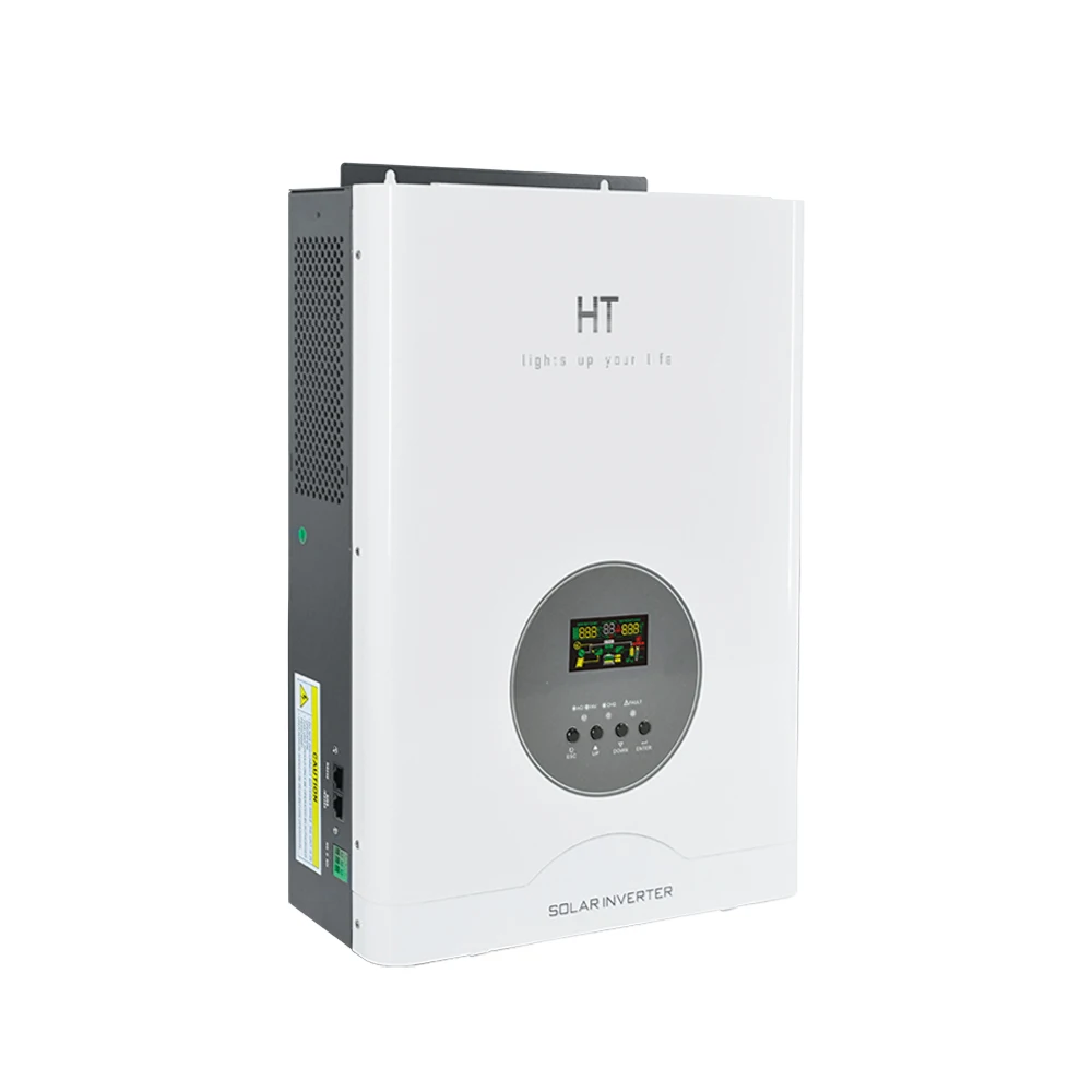 Mppt all in one off grid pure sine wave 3kw 4kw 5kw dc 12v 24v 48v  to ac 220v 3000w power hybrid solar panel inverter