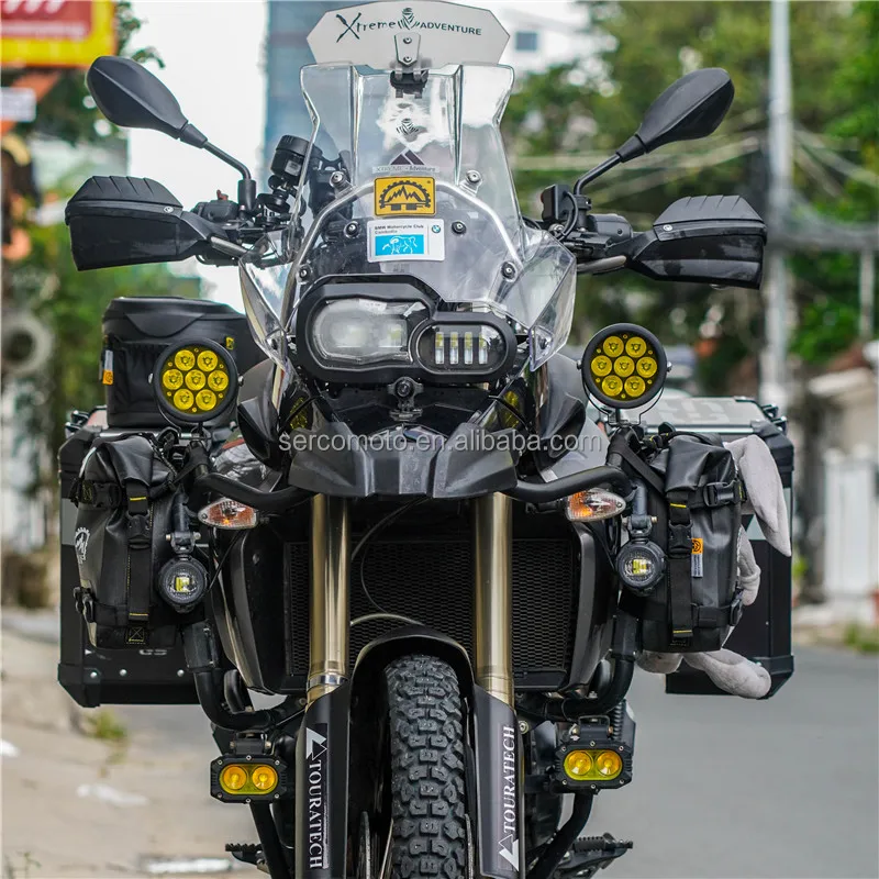 best motorcycle led auxiliary lights Motorcycle Spotlight Lighting system For BMW ADV GS 1200GS 1250GS