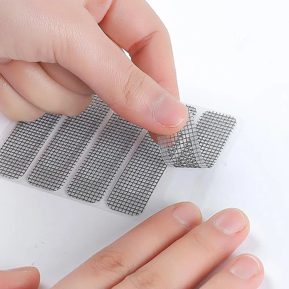 Adhesive Insect Screen Mesh Repair Tape Window Weep Hole Covers Screen Patch
