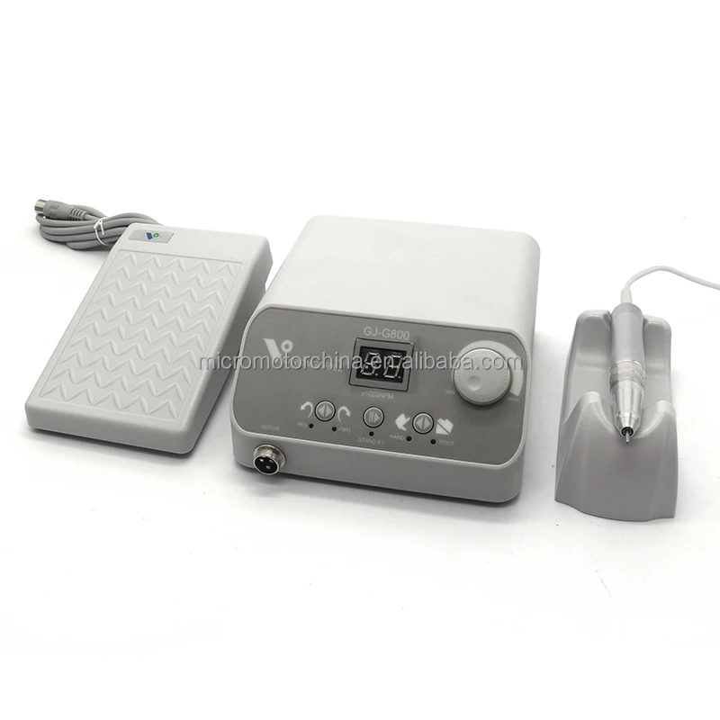 Electric professional high speed nail manicure making drill machine strong brushless micromotor