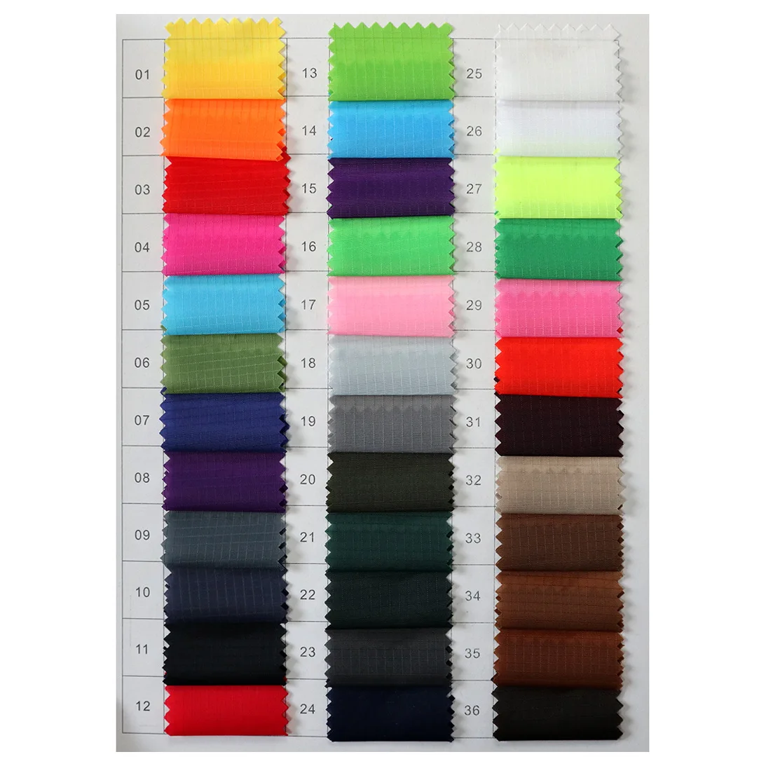 Tela 190T/210T/230T/260T Coated with PA PU PVC Polyester Waterproof Plaid Taffeta Fabric for Tent Bag Lining