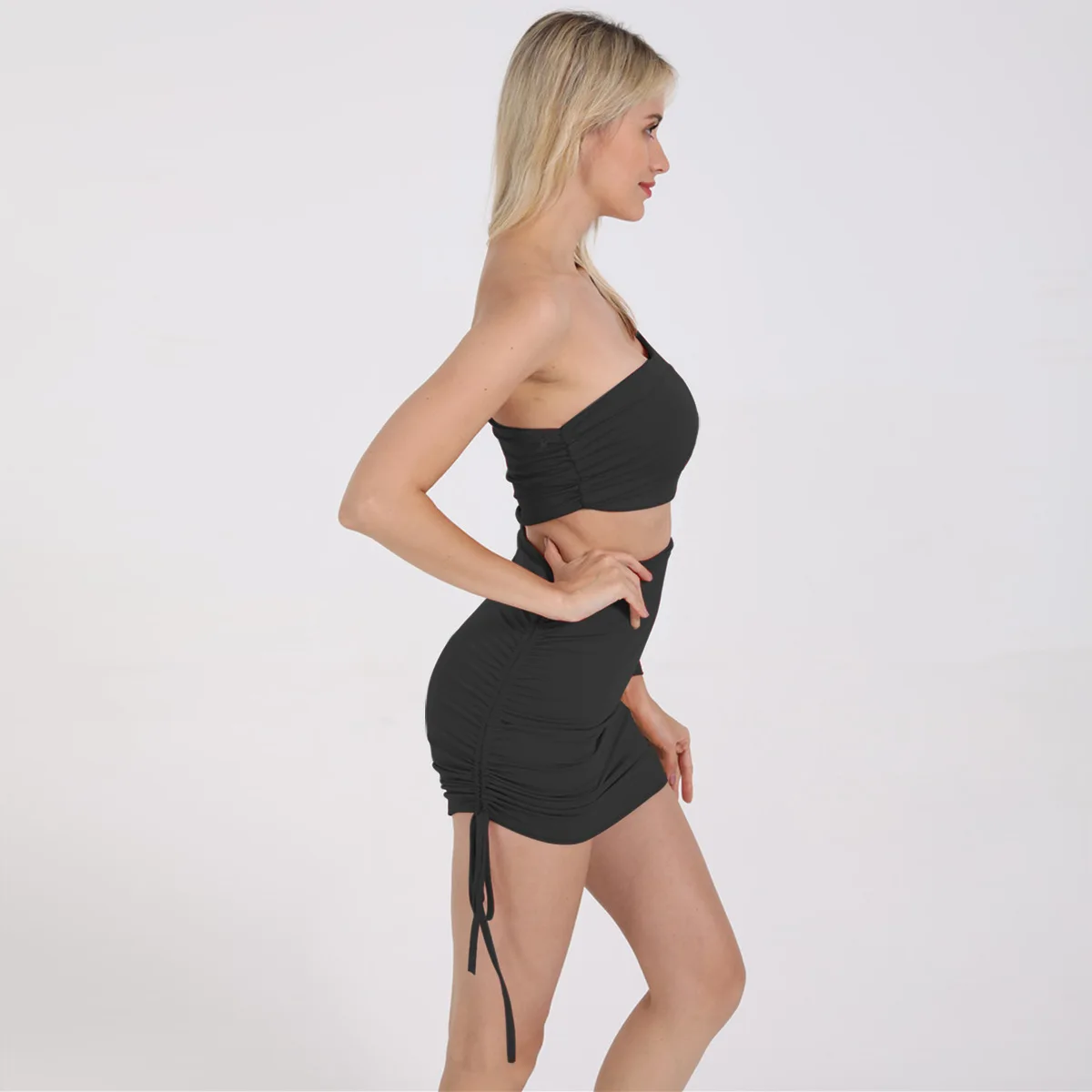 2022 New Custom Logo Summer Skinny Backless Formal Gowns Evening Club Dress Women  Leopard  Print Dress Set Casual Dresses