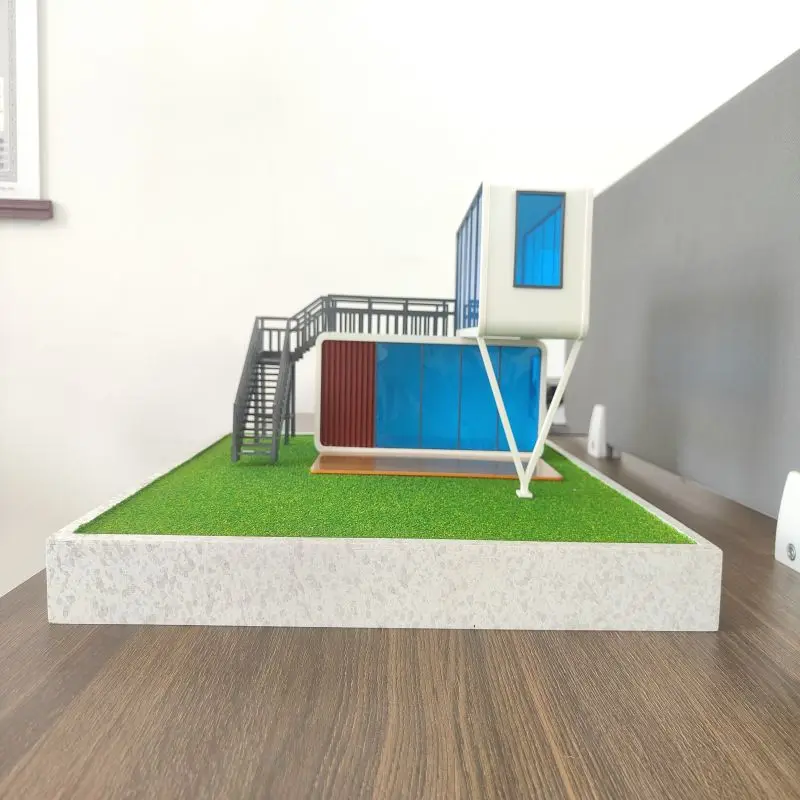 Modern Luxury 3 Bedroom Prefab House Customizable Mobile Portable Steel Container Cheap New Pre-Fabricated Villa or Office