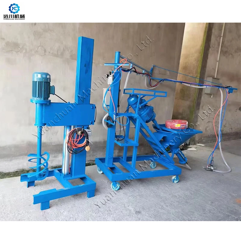 Export-type GRC glass fiber spraying machine, mixer, good spraying effect and high efficiency
