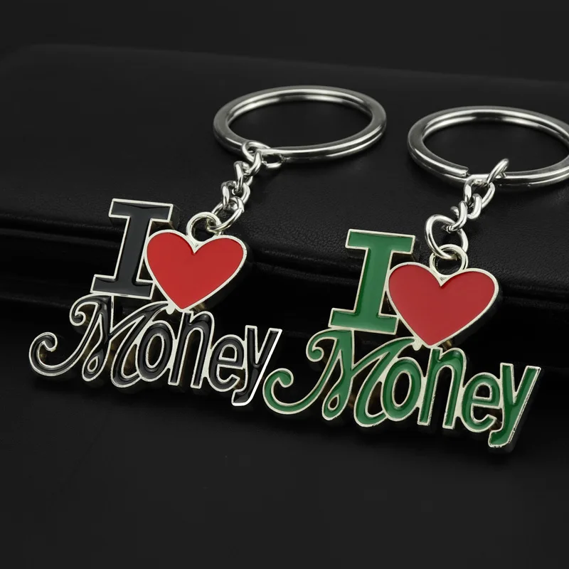 Custom Wholesale Vintage Dice Poker Pendant Ornament Car Keyring Gift Stainless Metal Poker Keychain