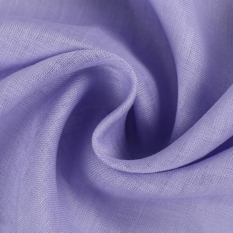 Wholesale Printed Various High Quality Organic Striped/Solid 100% Stone Washed Flax Linen fabric