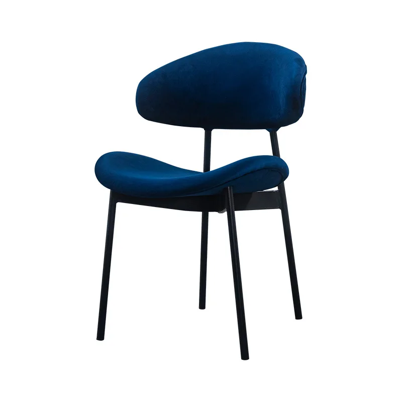 Factory Wholesale Cafe Restaurant Soft Backrest Home Dining Chair Mahjong Chair Light Luxury Dining Table Chair