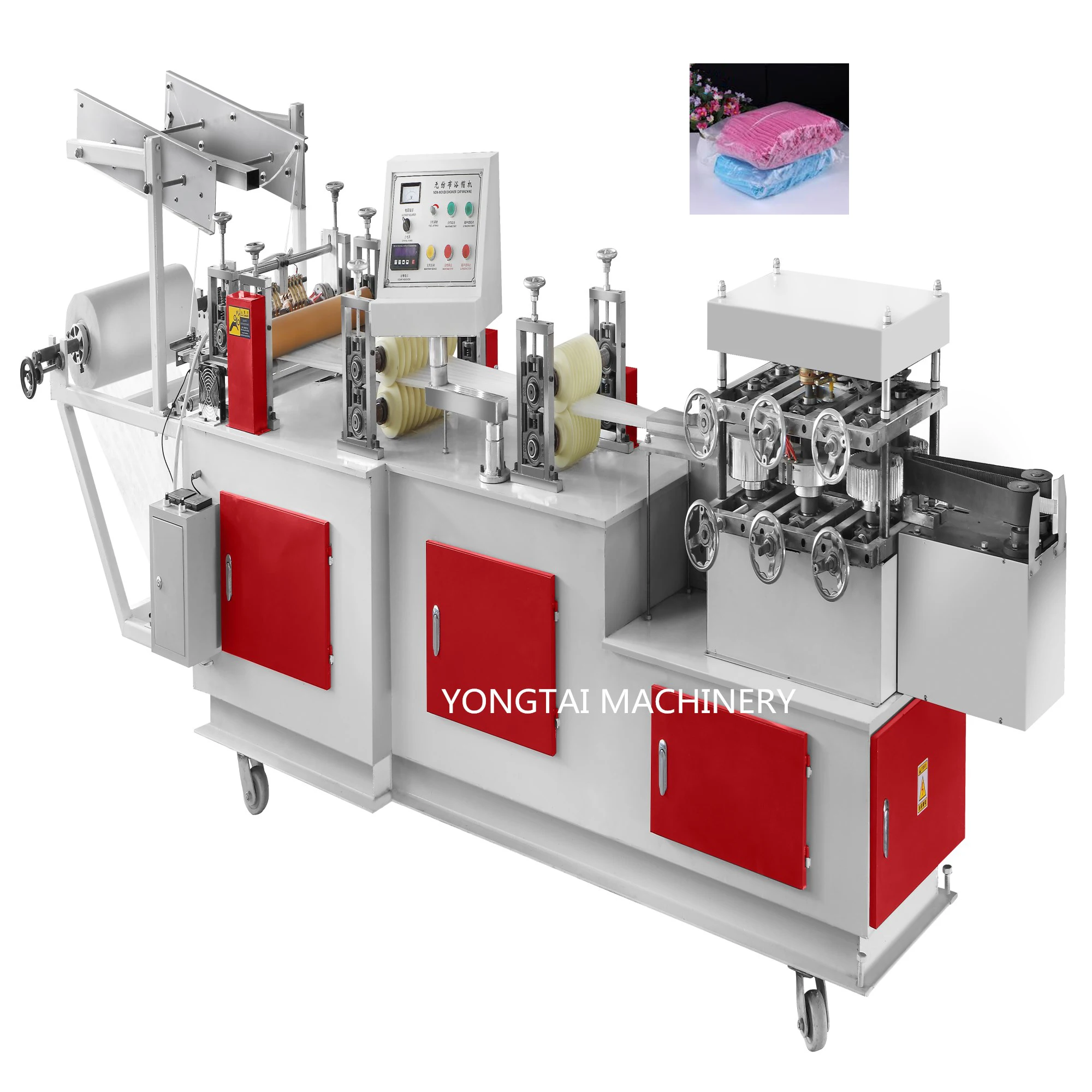 Машина для изготовления одноразовых буфетов из нетканого