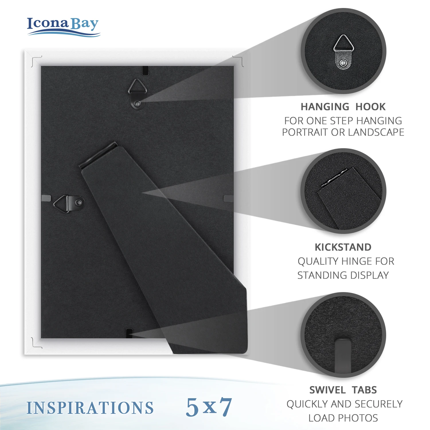 Creative Household High Quality Export Oriented Wholesale Custom Design Home Decoration Sublimation Wooden INSP-5x7 Photo Frame