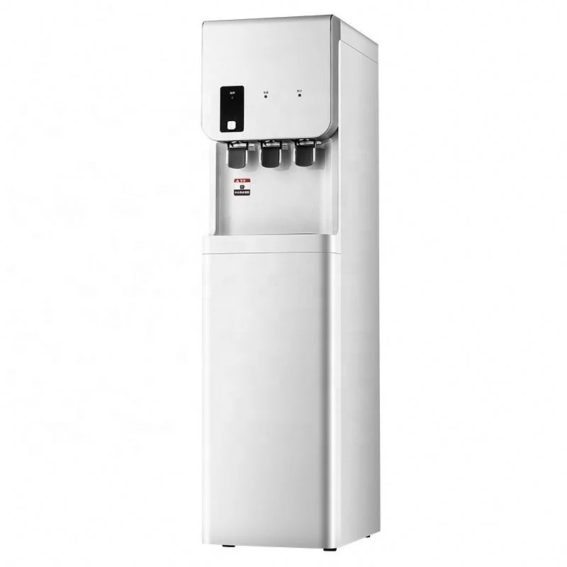  Factory 3 Taps Hot Cold Pipeline POU Water Dispenser Korean Automatic Freestanding with compessor
