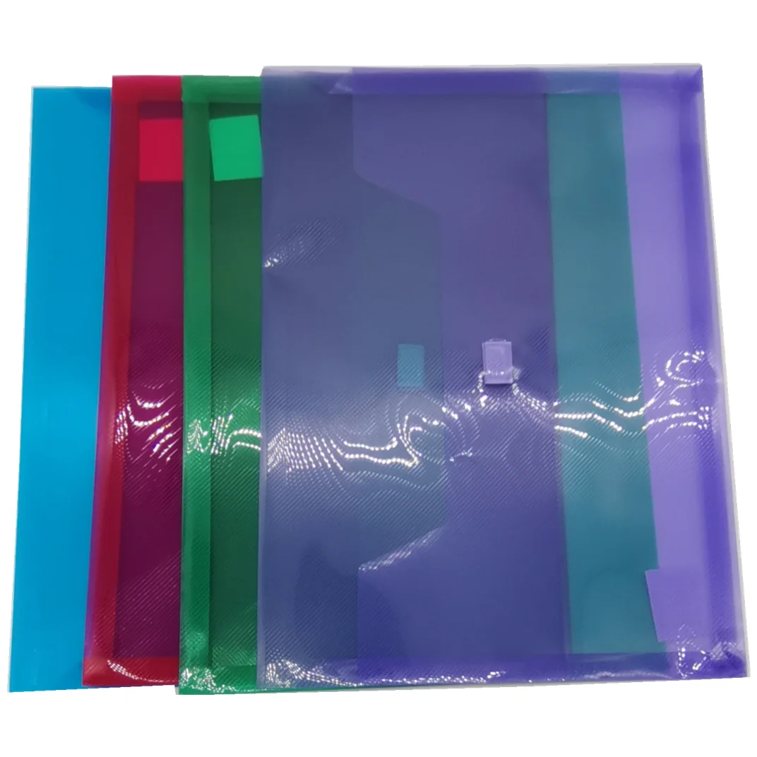 Полупрозрачная пластиковая папка для хранения файлов A4, персонализированная папка с возможностью нанесения индивидуального логотипа