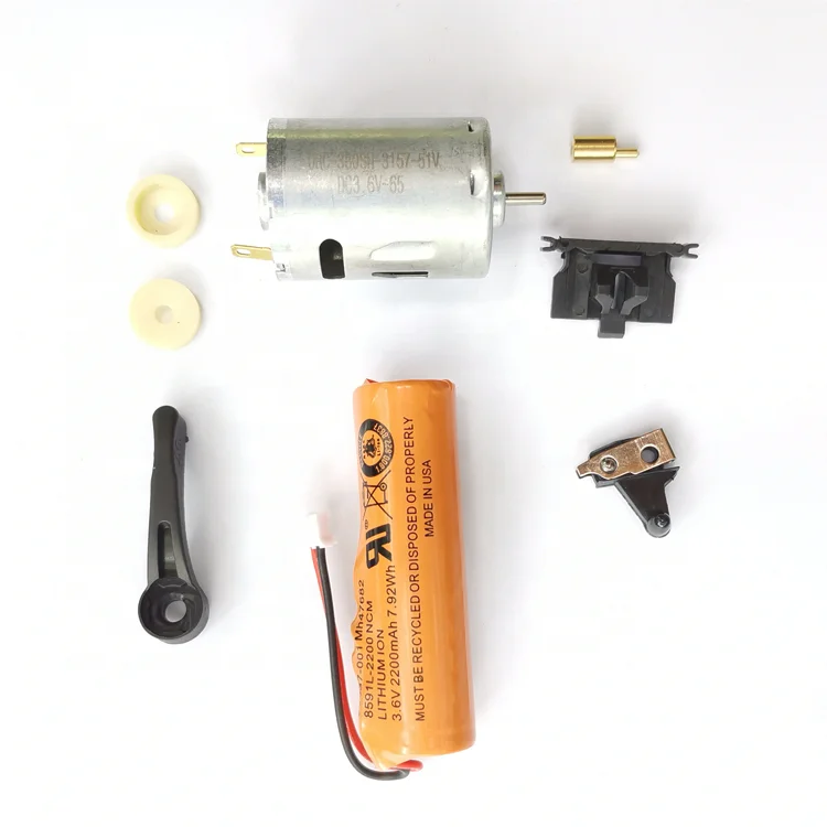Barberia Hair Clipper Spare Parts Hair Trimmer Motor Battery Switch PCB Adjusting Lever Spring Cover Full Sets For Magic 8148