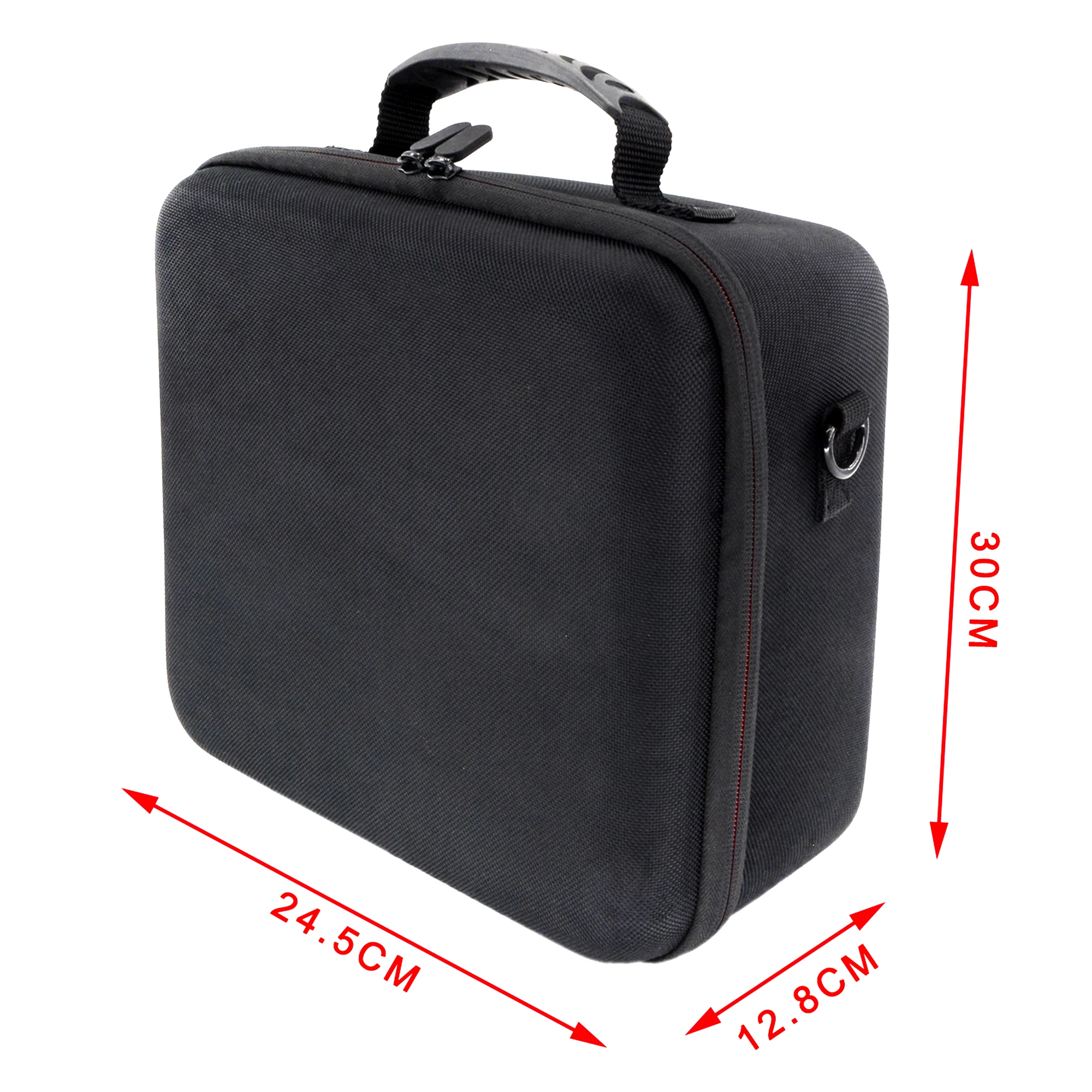 Large Capacity EVA Case for Switch Game Console Accessories Carrying Bag EVA Foam Cut Insert Zipper Case