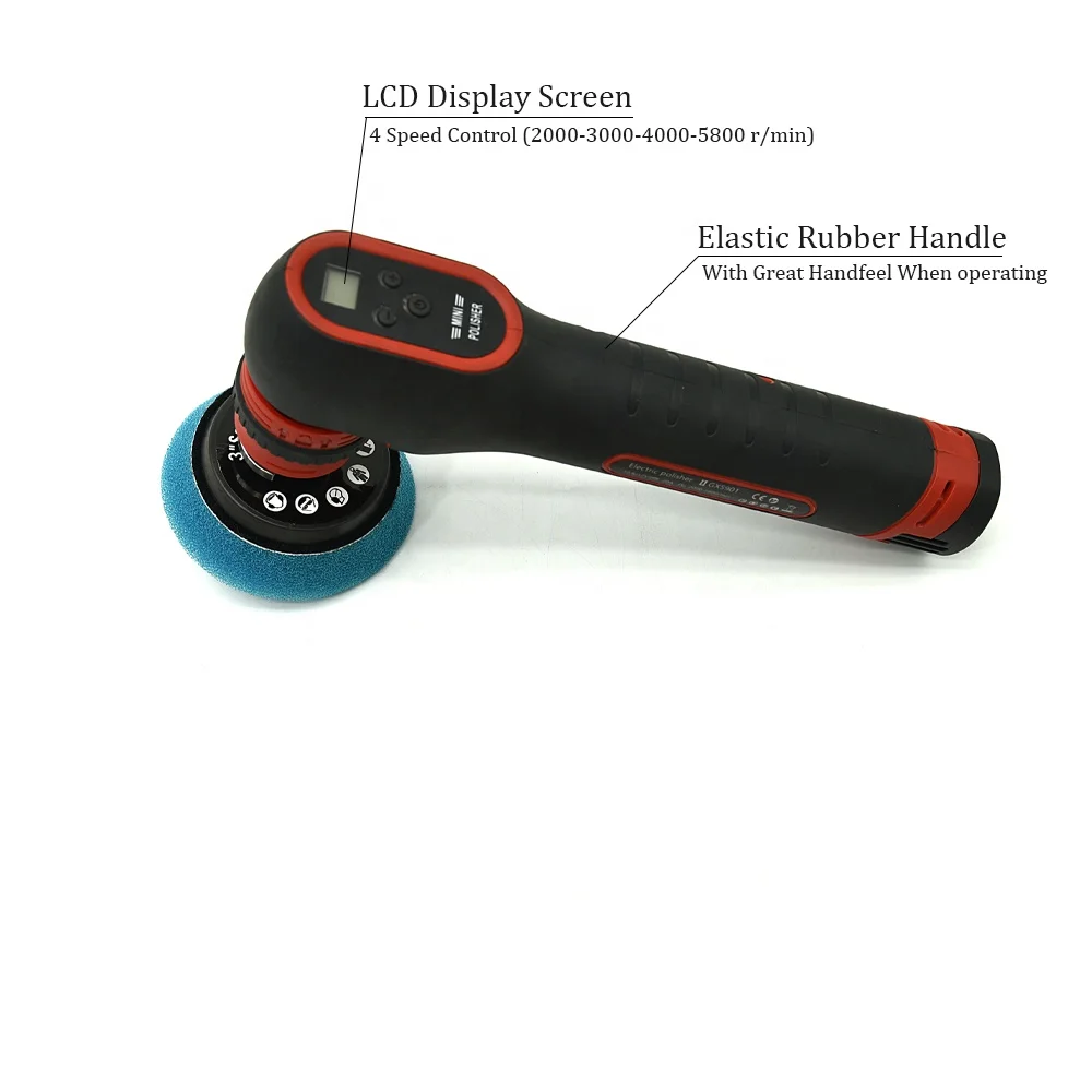 Cordless Nano Polisher Set iBrid Mini Polisher Brushless Buffer Polisher