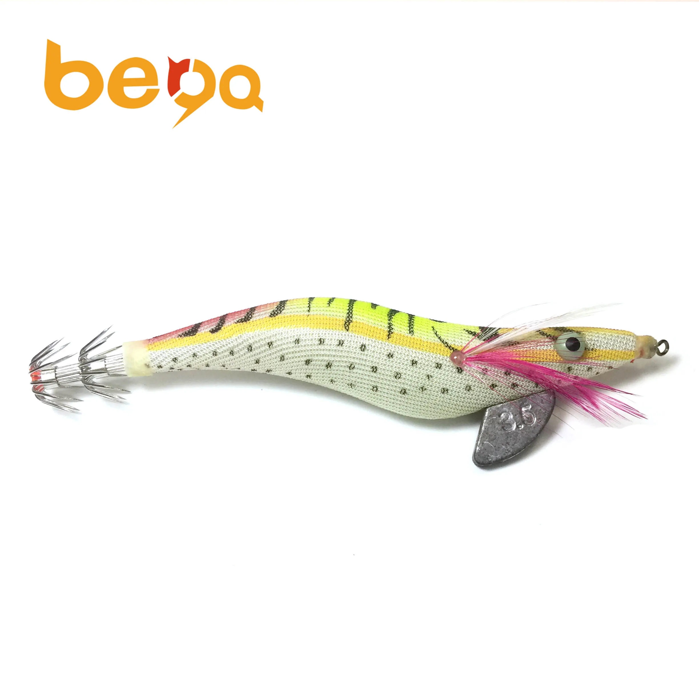 Dead colour cloth 2.0# 2.5# 3.0# 3.5# 4# Octopus Cuttlefish squid jig fishing lure Luminous Squid Jig