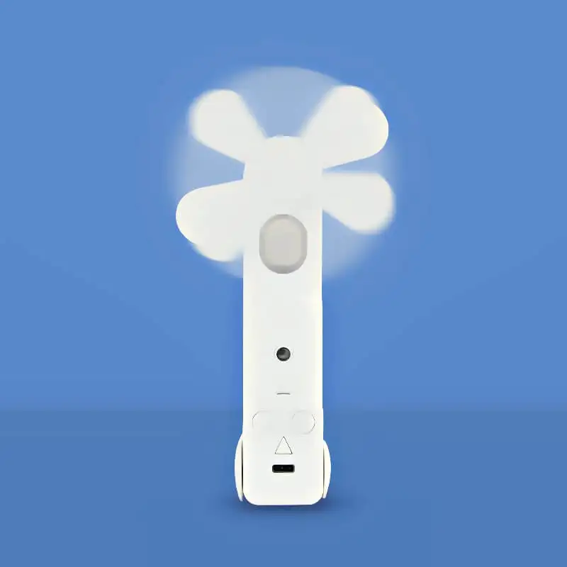 Mini Fan Portable Alibaba Folding Leafless Solar Mist China Custom USB Mini Table Fan Rechargeable Portable Desk Table Stand Fan