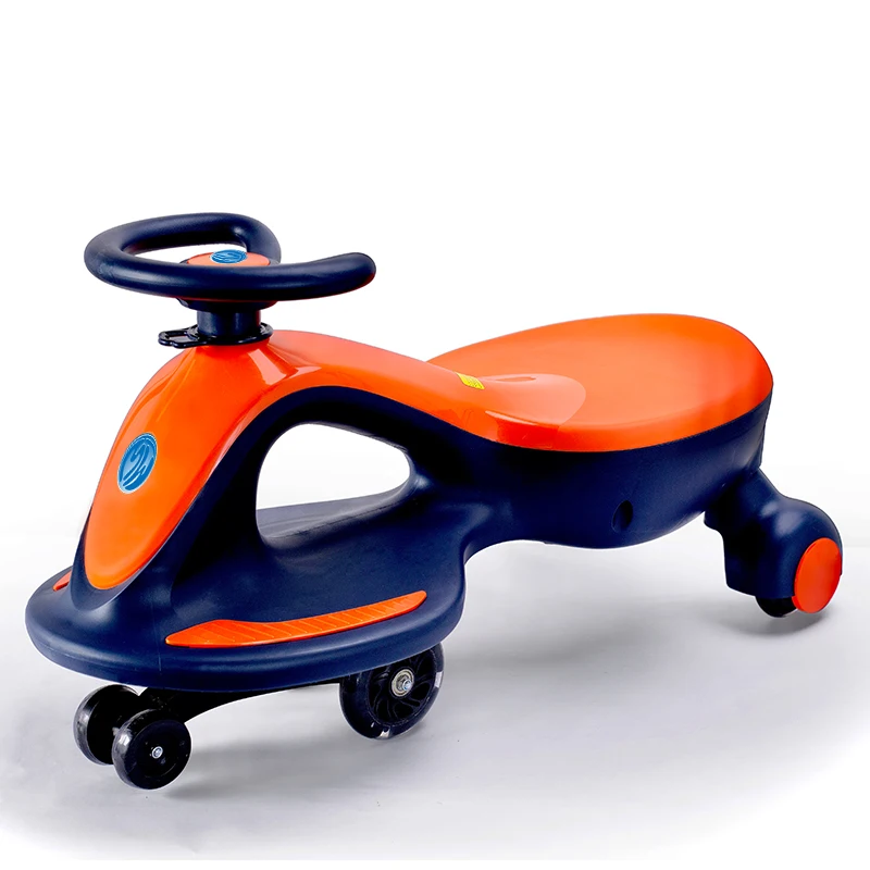 Hot selling power wheel electric kids-ride-on-car PP plastic material ride-on swing car for kids ride and toys OEM service