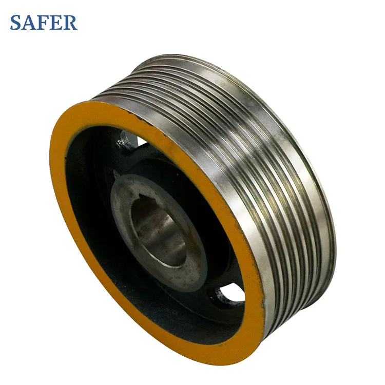 Hitachi Elevator Lifts Roller Traction Sheave Wheel  400*5*10 400*5*8 330*6*8