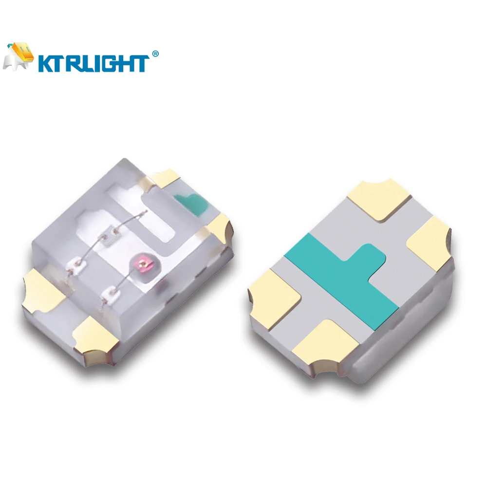 Ktrlight индивидуальный двухцветный коллокация красный зеленый синий желто-зеленый 2012 Smd СВЕТОДИОДНЫЙ 0805 0 1 Вт 3 В 8 т DC чип двойной цвет SMD СВЕТОДИОД