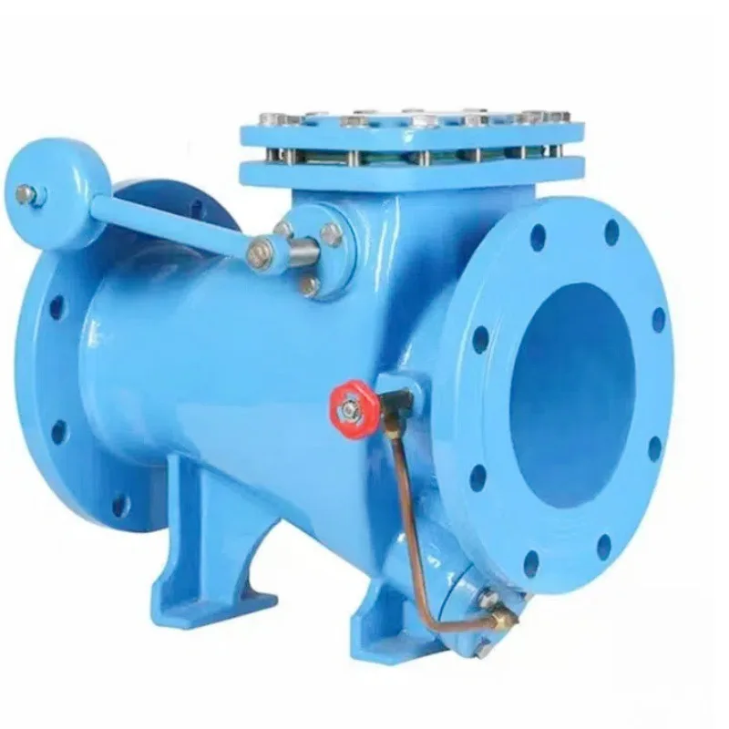 HH44X/T/H type micro-resistance slow-closing check valve Heavy weight pump backflow waterproof hammer check valve