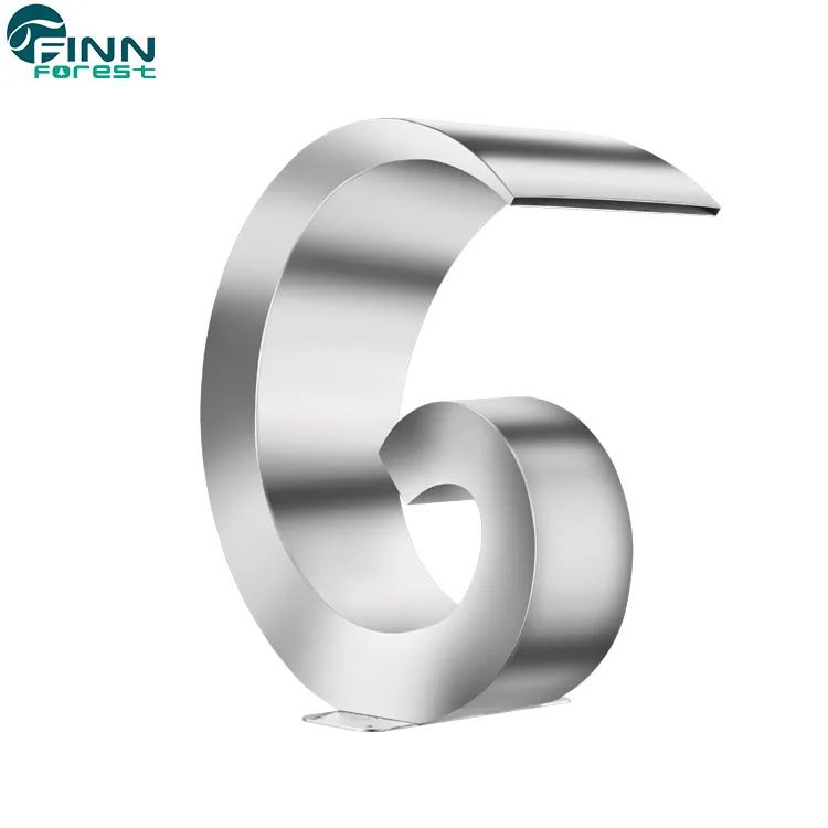 Moon Shape Stainless Steel Pool Water Blade Impact Shower Spa Jet Swimming Pool Waterfall