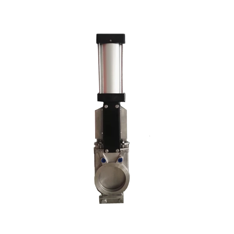 Direct Factory Sales Lug Type Stainless Steel Pneumatic Knife Gate Valve Water Hydraulic Control Oil Medium General China