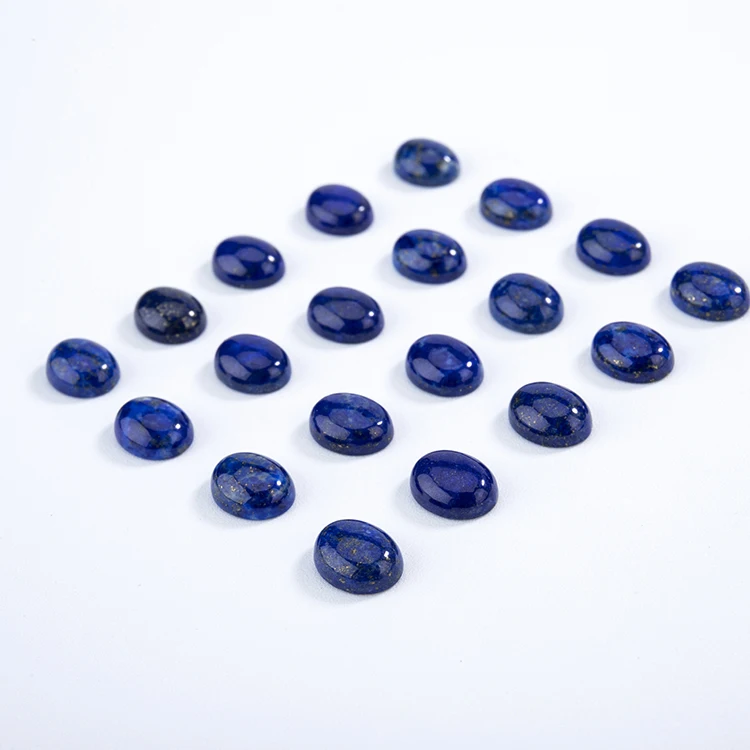 
Low price buy natural beads lapis lazuli stone cabochon for inlay ring earring 