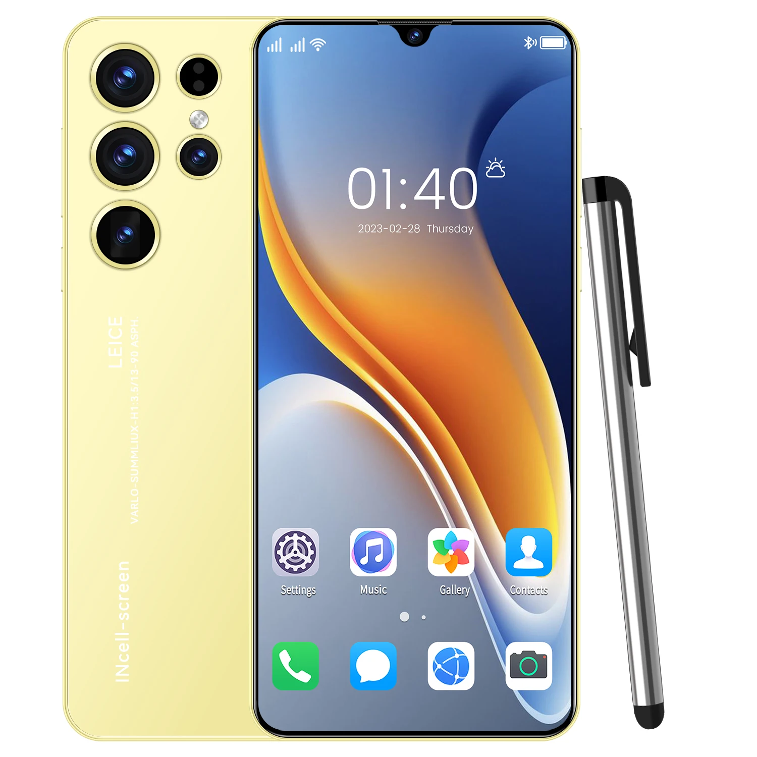 Factory wholesale price the new S22 Ultra a 5G smartphone 72MP HD main camera supports facial recognition 5G photo smartphone