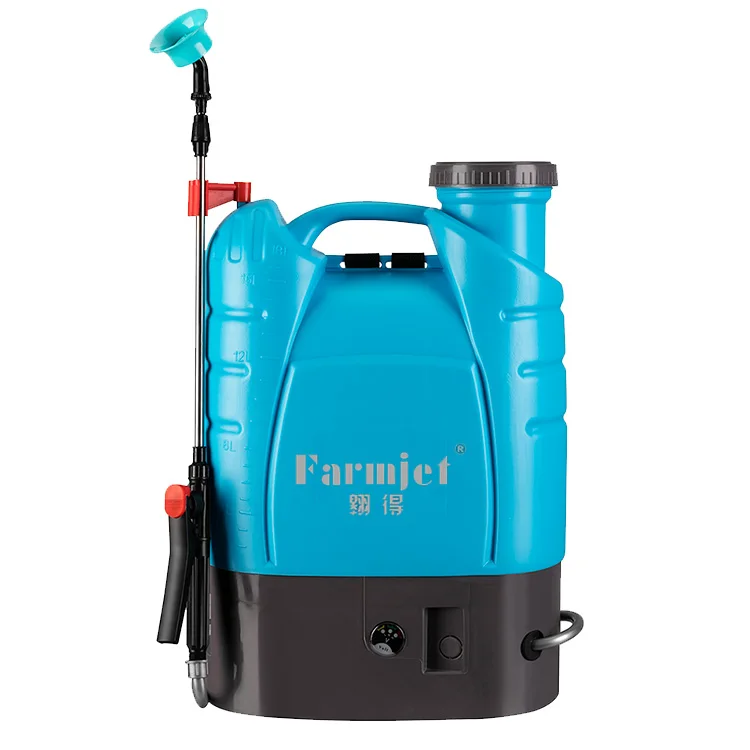 Farmjet горячая Распродажа 16л Рюкзак Электрический сельскохозяйственный распылитель батареи насос для фермера