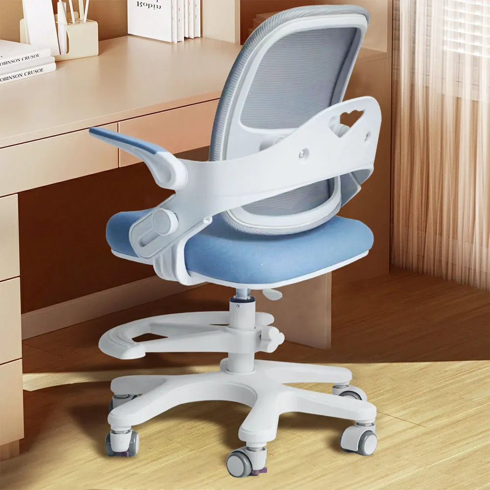 Hot Sell Ergonomic Kids Study Chair For Child Kids Study Furniture With Wheel Anti-Hunchback Children  Learning Chair