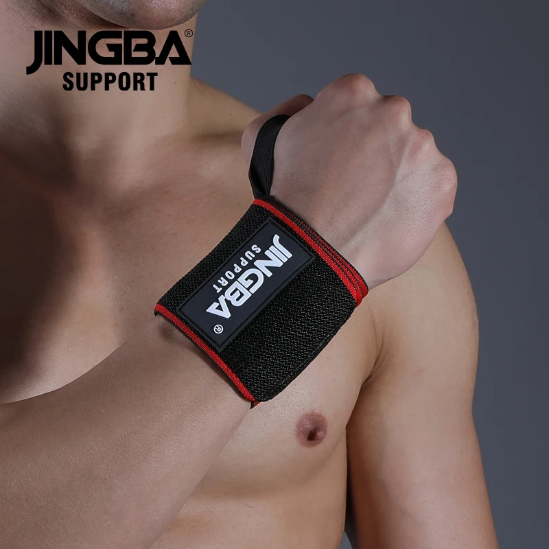 JINGBA  Factory Direct Supply Professional gym training Fitness thumb hand wrist support wrist wrap for Bowling Volleyball