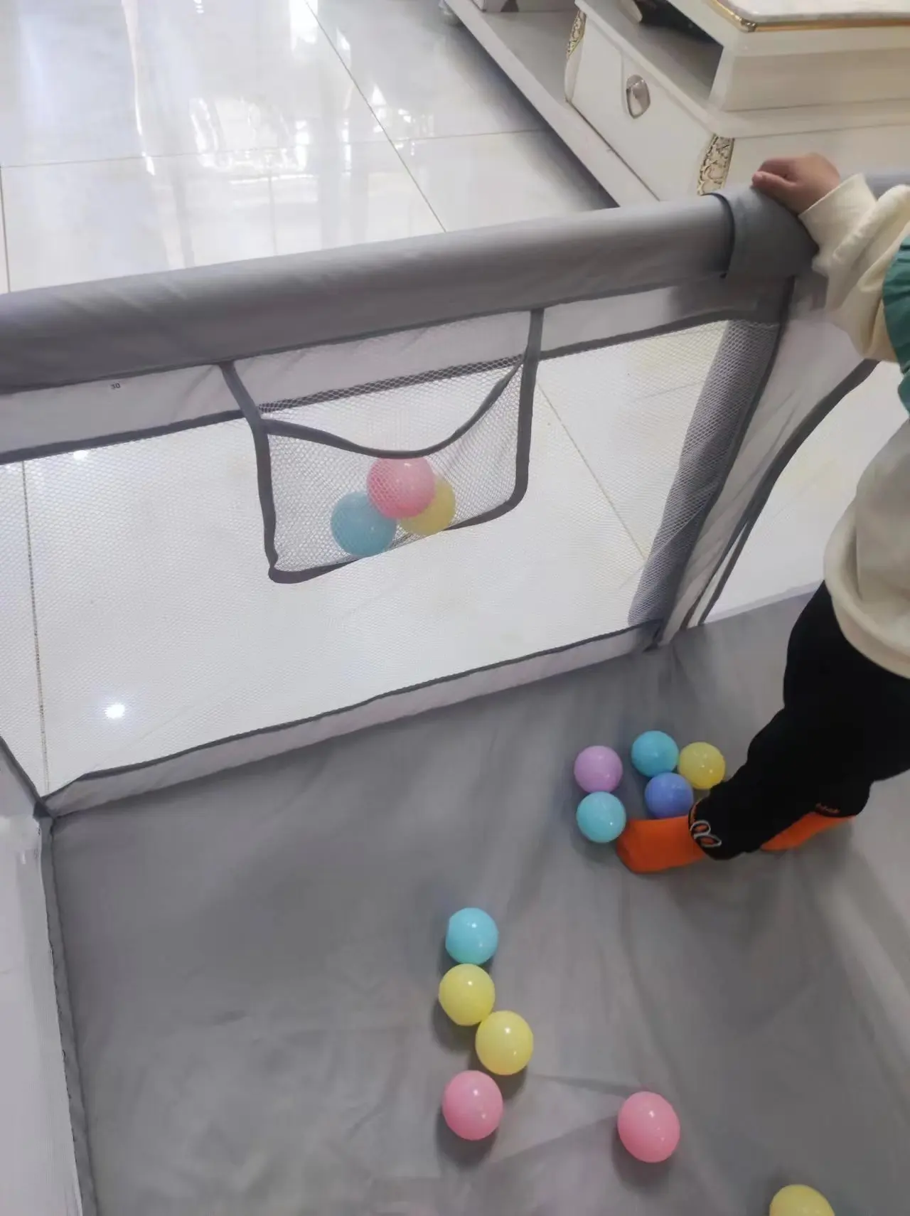 Hot selling 1.2m  baby pen playpens Used at home baby playpen cot With slide baby playpens