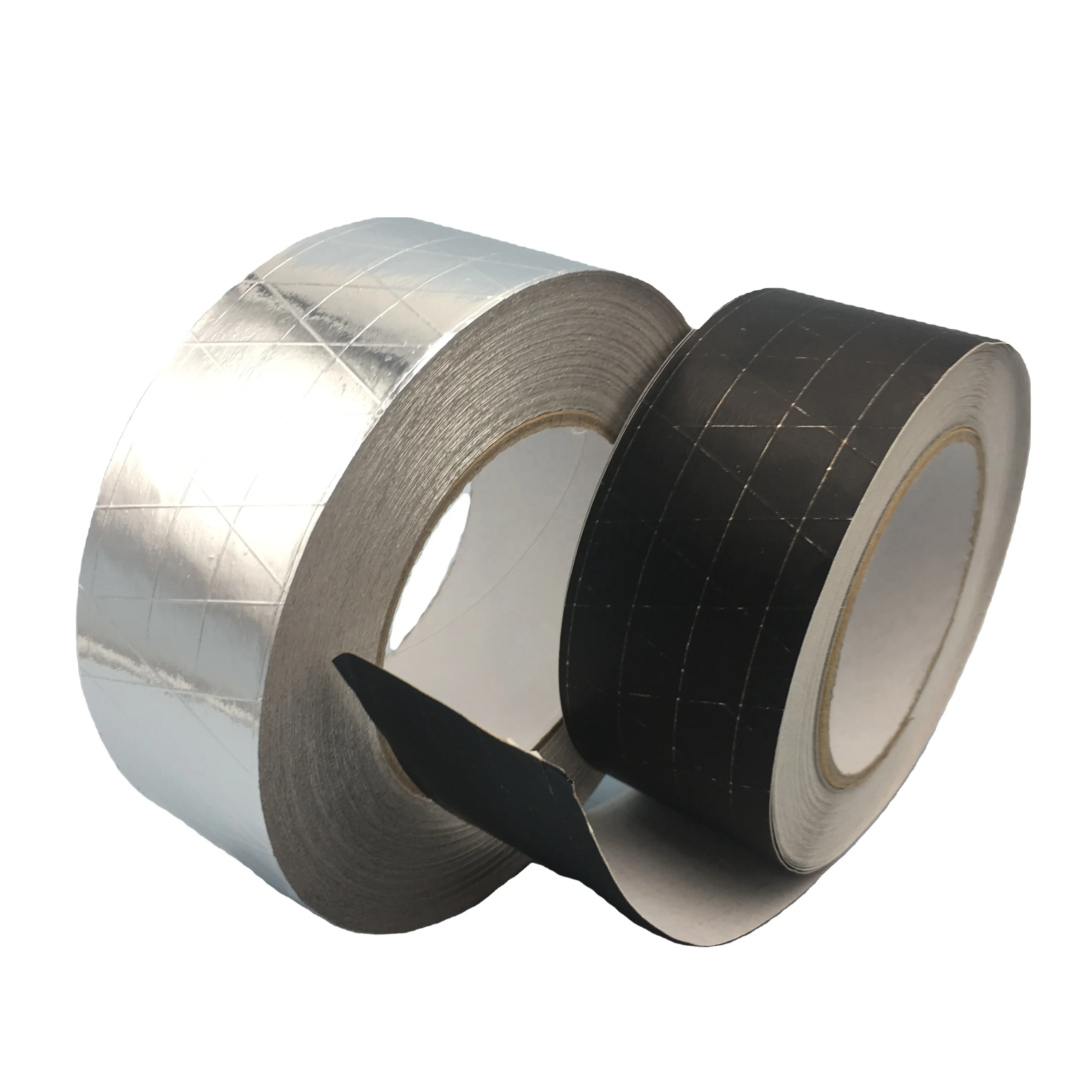 High intensive grade mylar fiberglass cloth composite reflective waterproof aluminum foil tape black