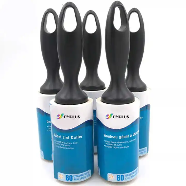 Best selling pet hair remover extra sticky lint tape roller for cleaning clothes dog cat hair remover