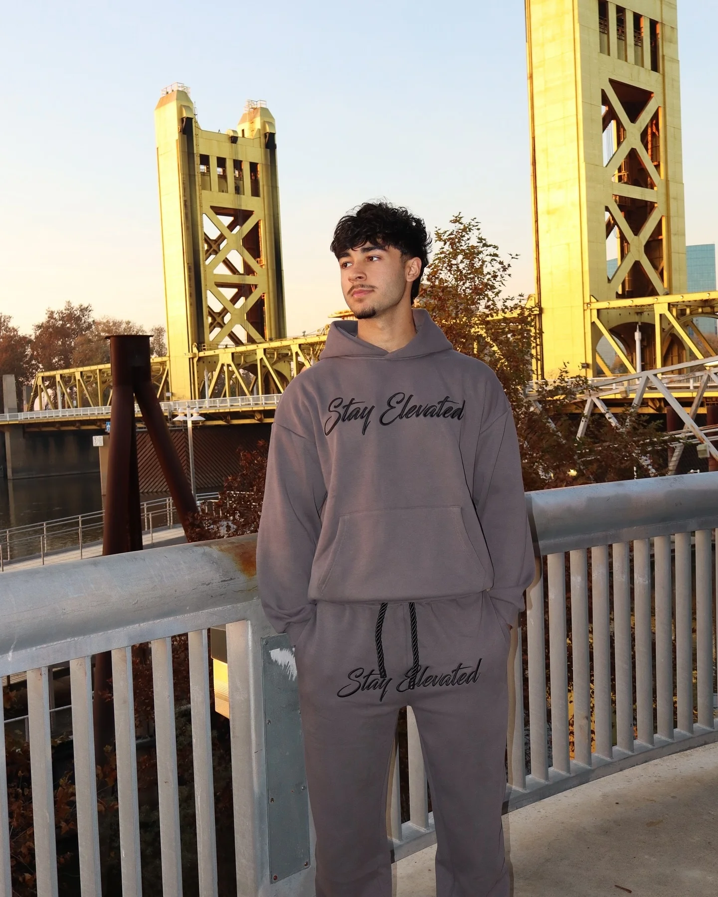Custom Logo Printing Tracksuit Two Piece Set Hoodie Sweatpants Embroidery Logo Patched Vintage Washed Sun Faded Zip Hoodie Set