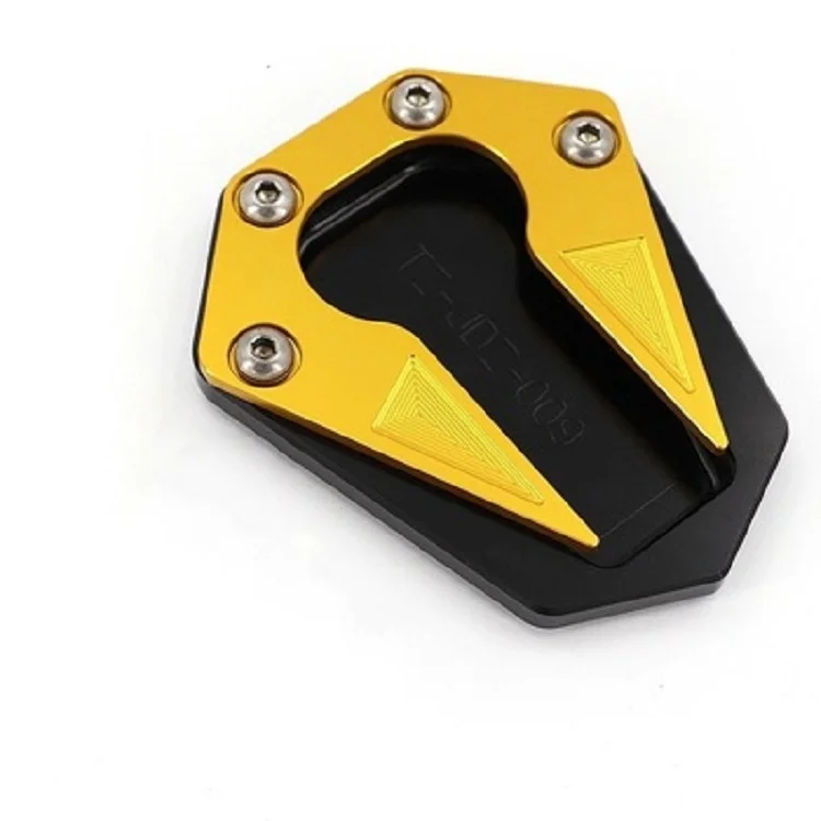 CNC Motorcycle Accessories Side Stand Enlarge FOR Benelli 502C 752s Yellow Dragon 600TRK502