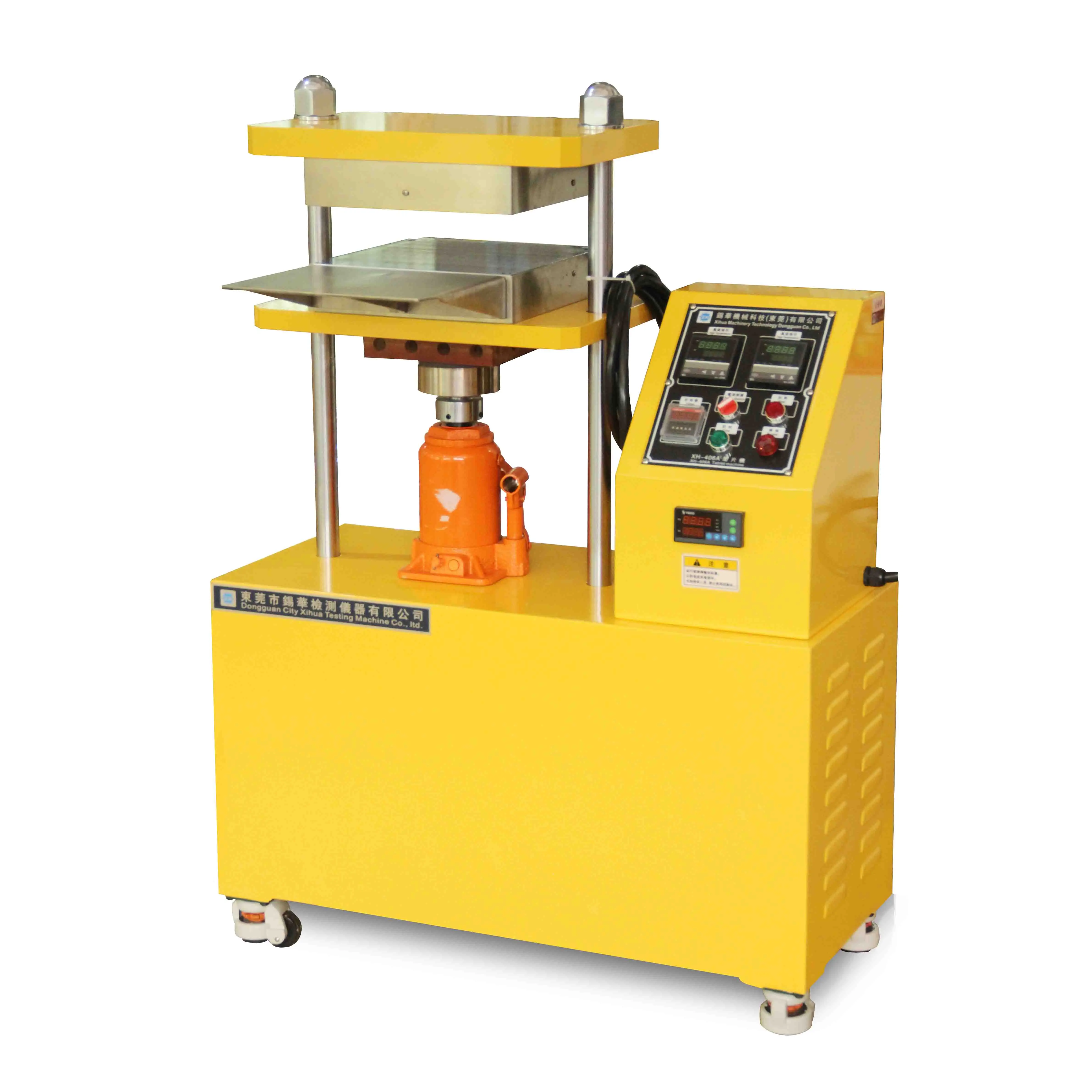 Manual PVC vulcanizing press machine laboratory equipment
