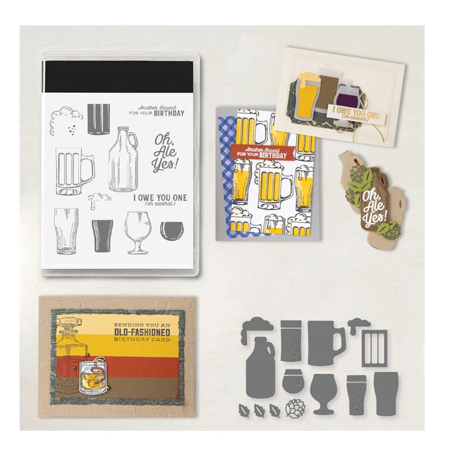 Silicone Clear Stamp Die Cut Set Tools Clear Stamp Die Cut Set for Card Making DIY for DIY Scrapbooking Album Decorative Wedding