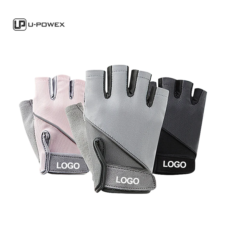 2022 new style factory wholesale  Fingerless Workout Sports Neoprene Fitness Pink Black Gym Gloves gym gloves men