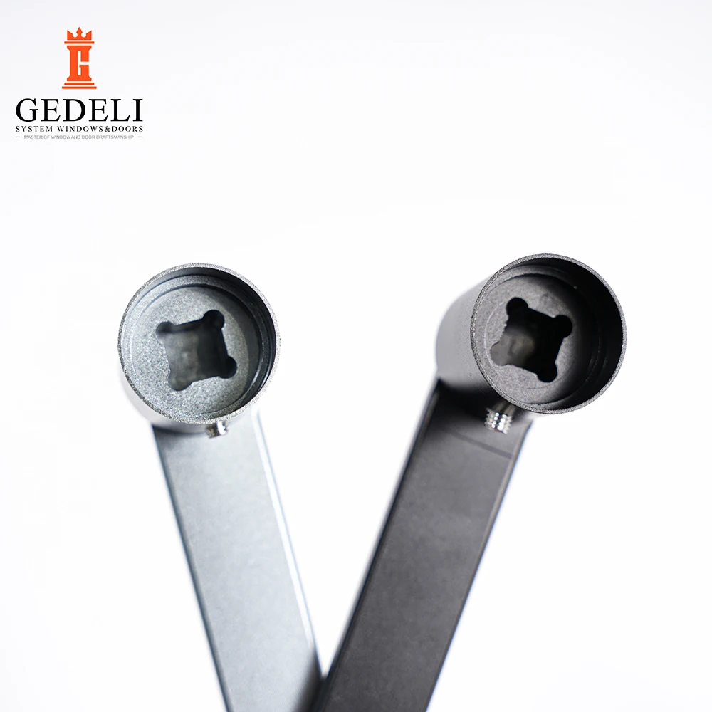 Top Quality Luxury Aluminum Alloy Door Window Handle Casement Push Window Handle Aluminum Alloy Glass Luxury Door Handle