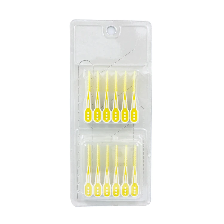 Factory Price with High Quality Classical Type soft picks rubber interdental brush dental toothpick