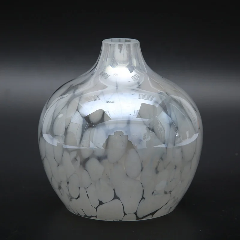 Modern Handmade Glass Pendant Light Customizable Color Wholesale Stained Glass Lamp Cover