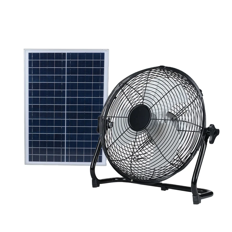 ALLTOP Energy saving home portable solar powered fan stand rechargeable solar fan