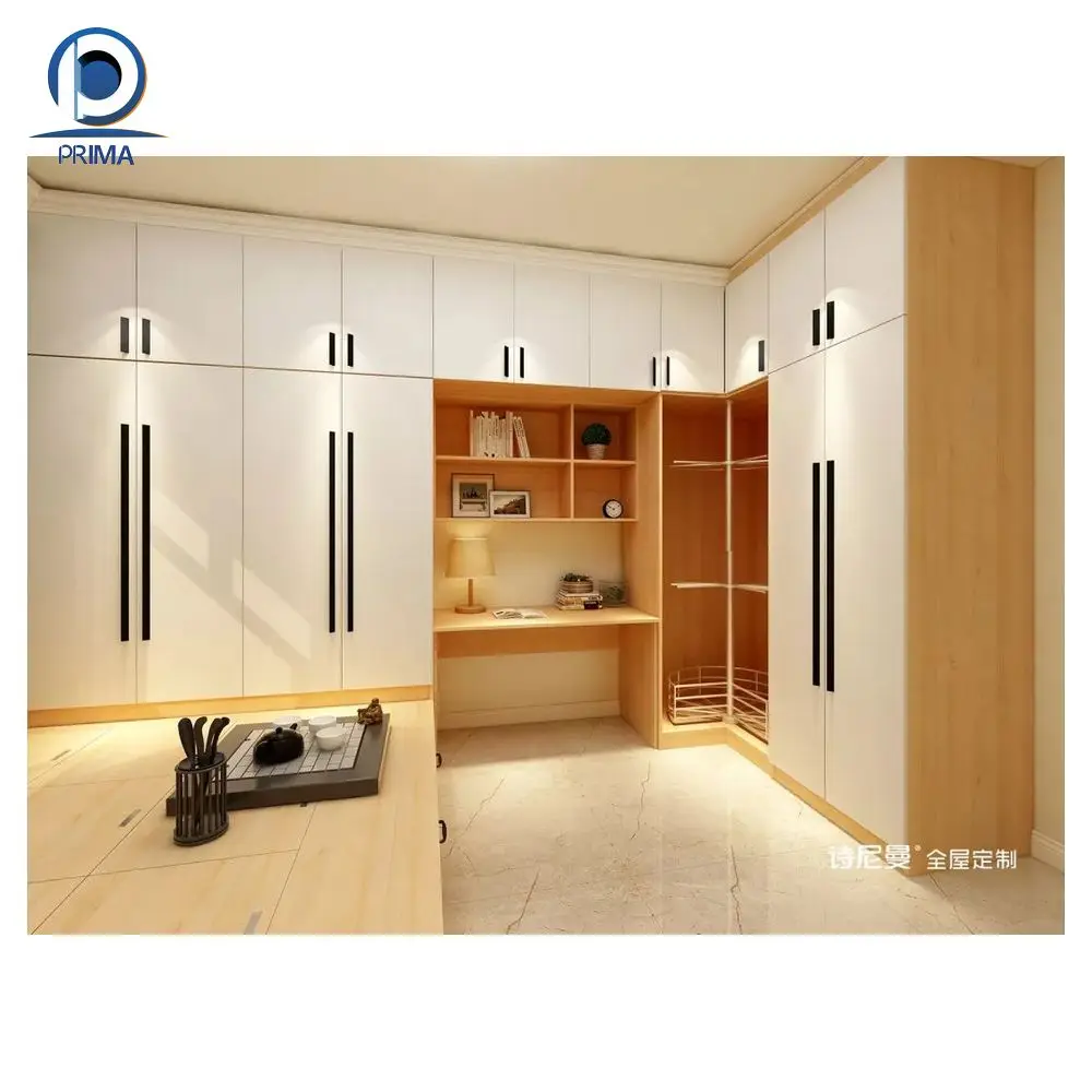 CBDMART Step Into Pure Luxury: High End Walk-In Wardrobe with Custom Storage Solutions