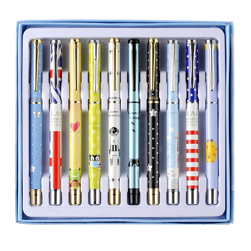 Vietnam Cartoon Fountain pens Schoolboys Girls EF Fine point Metal Fountain Pen for Students
