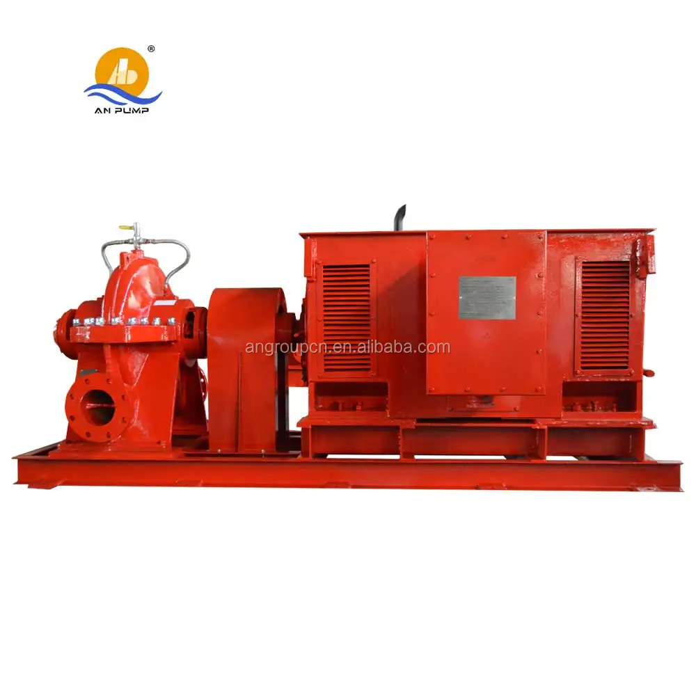 Large Capacity Split Case Double Suction 6kv/10kv High Voltage Electric Water Pump