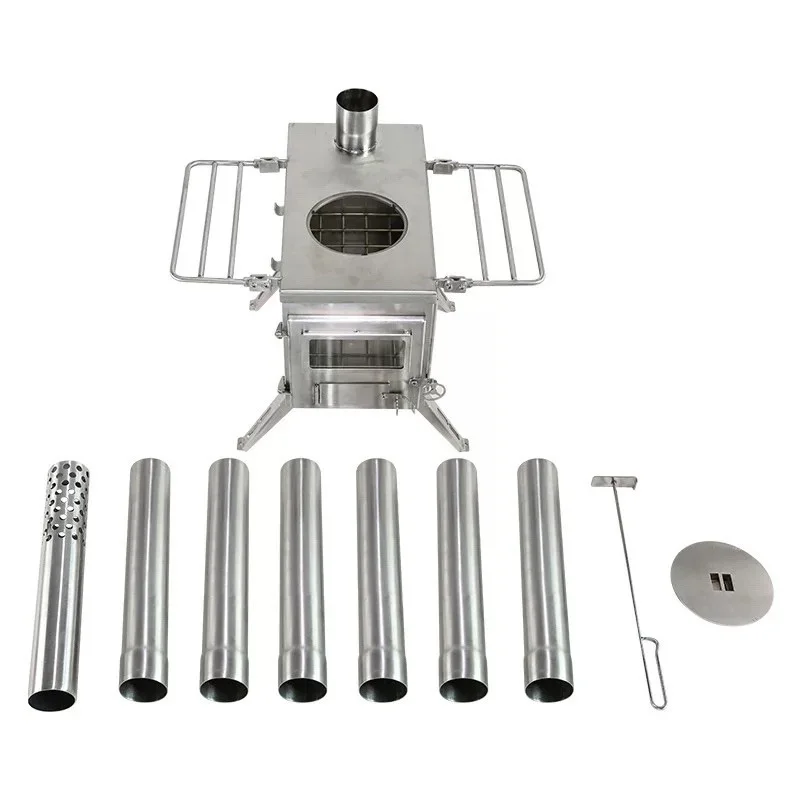 2020 New Design High Quality Eco-friendlysustainable Winnerwell Type Wood Burn Stove for Camping