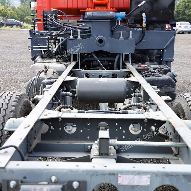 Factory price flatbed cargo truck dump truck beds with crane for sale